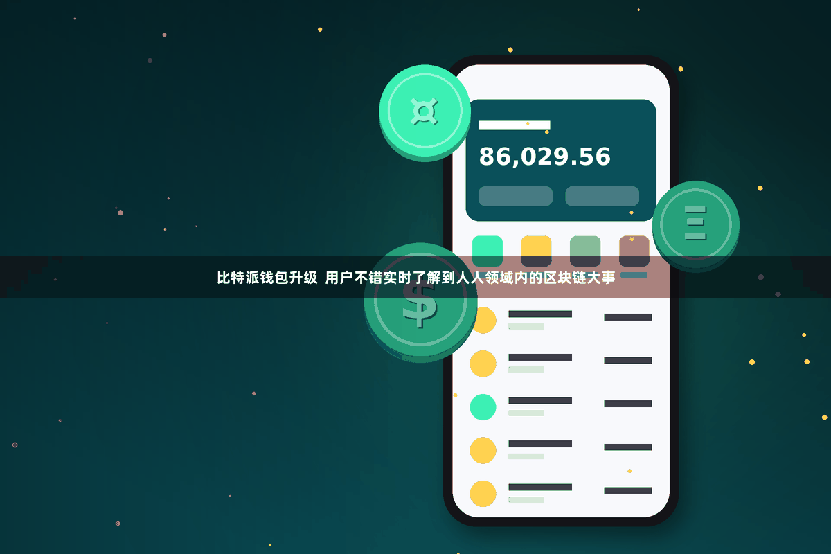 比特派钱包升级  用户不错实时了解到人人领域内的区块链大事