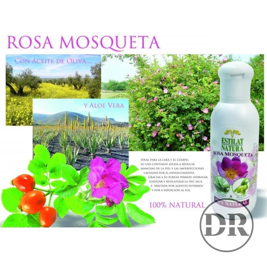 GEL ROSA MOSQUETA+ALOHE+ACEITE DE OLIVA ESTILAT NATURA